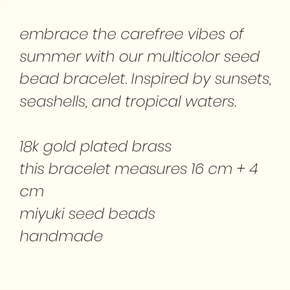 New Goldplated Beaded Bracelet Multicolor Bead Bracelet Colorful Bead Bracelet - Picture 4 of 4